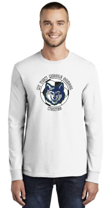 Mt View Soccer Cotton Blend Long Sleeve Tshirt