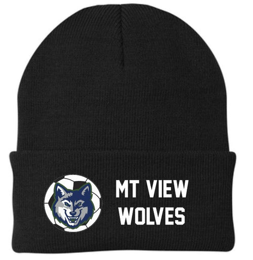 Mt View Soccer Knit Beanie