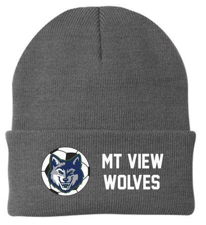 Mt View Soccer Knit Beanie