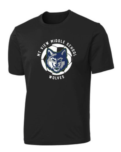 Mt View Soccer Performance Short Sleeve Tshirt