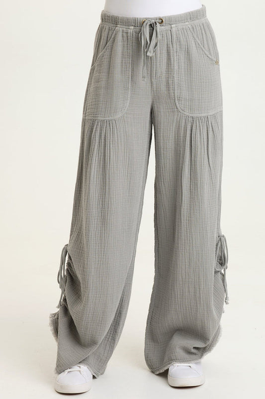 XCVI Muriel Gauze Wide-Leg Pant