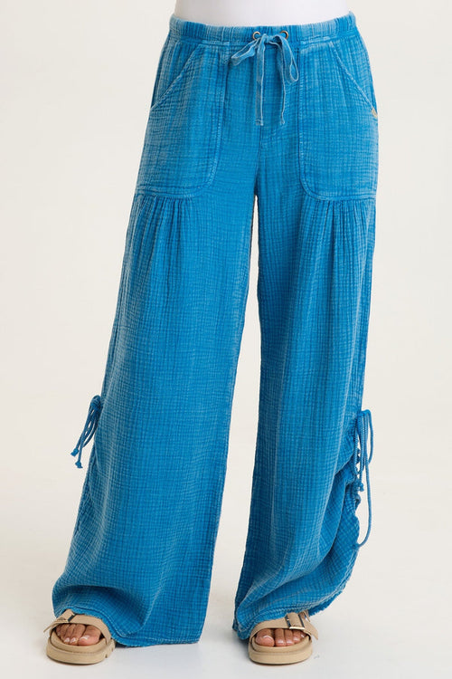 XCVI Muriel Gauze Wide-Leg Pant