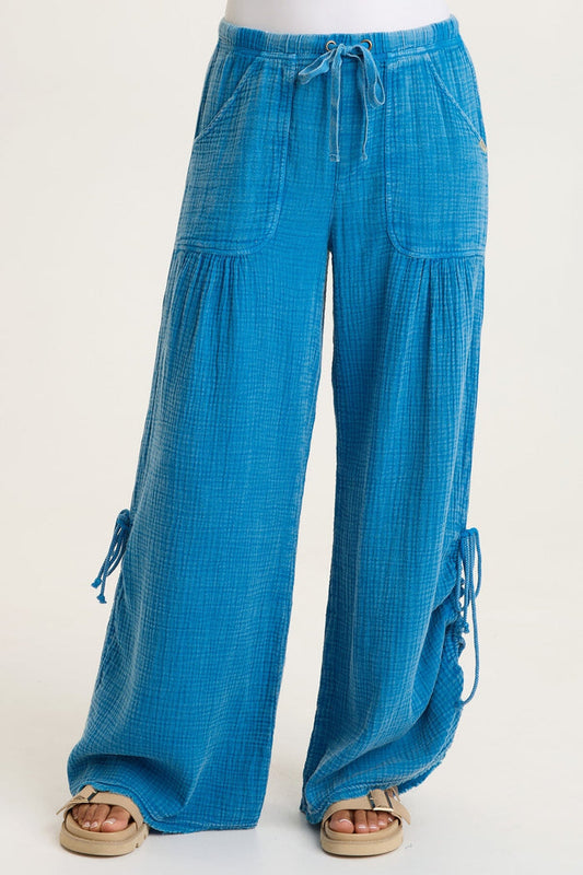 XCVI Muriel Gauze Wide-Leg Pant
