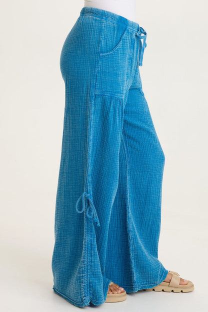 XCVI Muriel Gauze Wide-Leg Pant