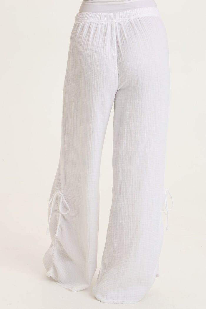 XCVI Muriel Gauze Wide-Leg Pant