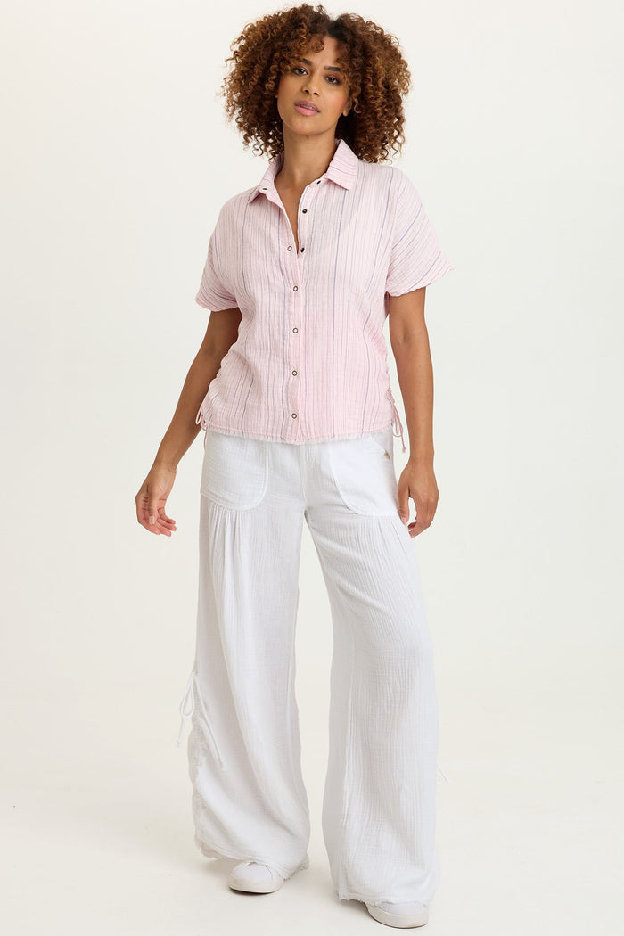 XCVI Muriel Gauze Wide-Leg Pant