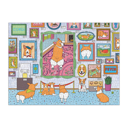 Museum of the Corgi 1000 Piece Puzzle 1000 Piece Puzzles Ava Puckett
