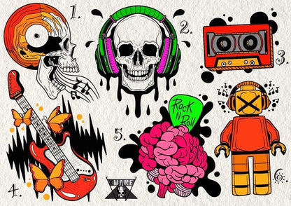 Music Lover inspired designs by Emily