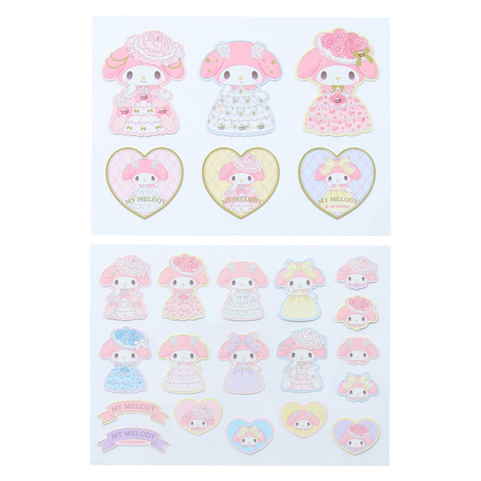 My Melody 24-pc Sticker Set (Lady My Melody Series) Stationery Japan Original