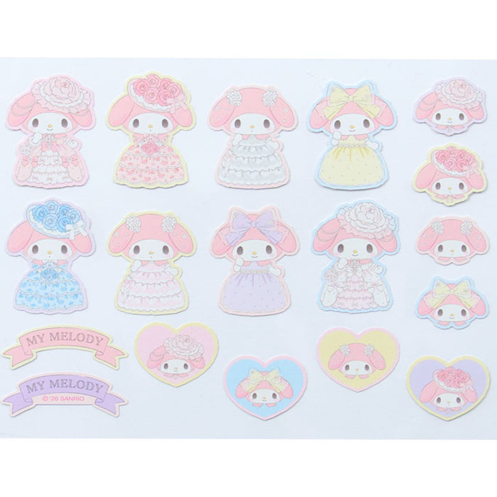My Melody 24-pc Sticker Set (Lady My Melody Series) Stationery Japan Original