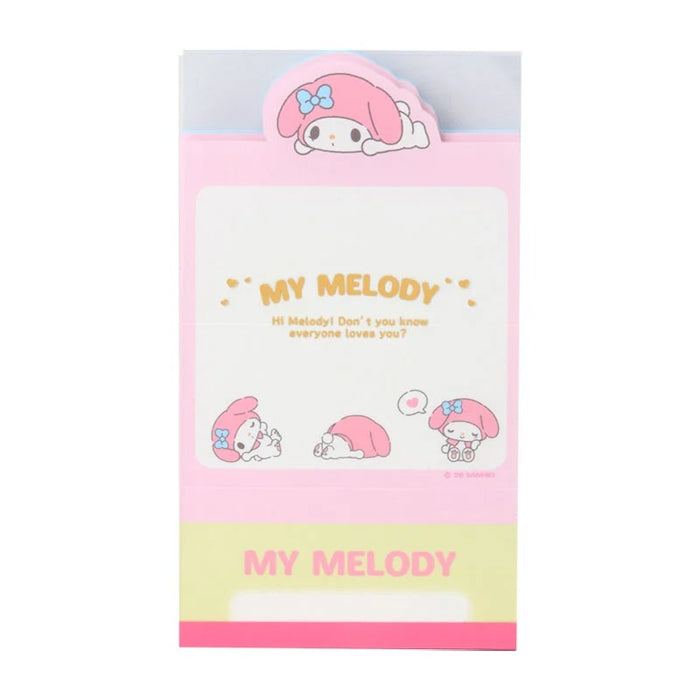 My Melody Mini Notes Memo Pad (Strike A Pose Series) Stationery Japan Original