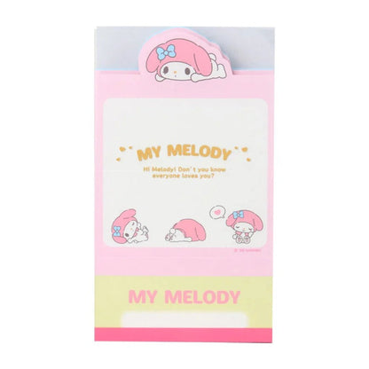 My Melody Mini Notes Memo Pad (Strike A Pose Series) Stationery Japan Original