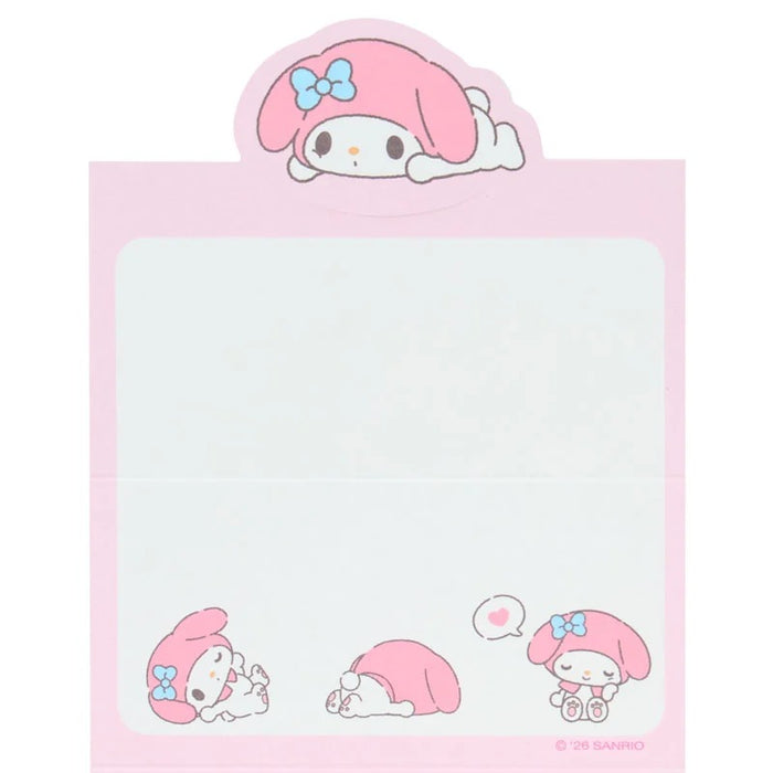 My Melody Mini Notes Memo Pad (Strike A Pose Series) Stationery Japan Original
