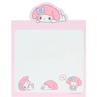 My Melody Mini Notes Memo Pad (Strike A Pose Series) Stationery Japan Original