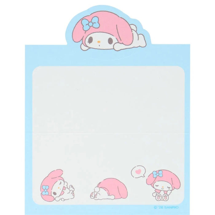 My Melody Mini Notes Memo Pad (Strike A Pose Series) Stationery Japan Original