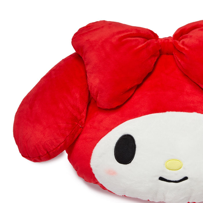 My Melody Oversized Face Plush (Just Lounging Series) Plush NAKAJIMA CORPORATION