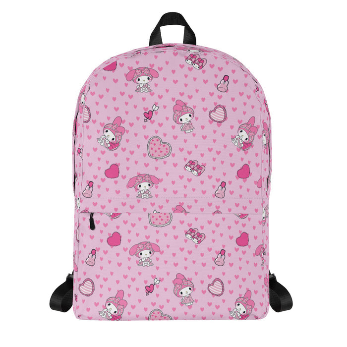 My Melody Sleepover All-over Print Backpack Backpacks Printful Default Title