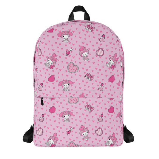 My Melody Sleepover All-over Print Backpack Backpacks Printful Default Title