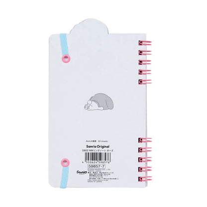 My Melody Slim Double Spiral Notebook (Strike A Pose Series) Stationery Japan Original