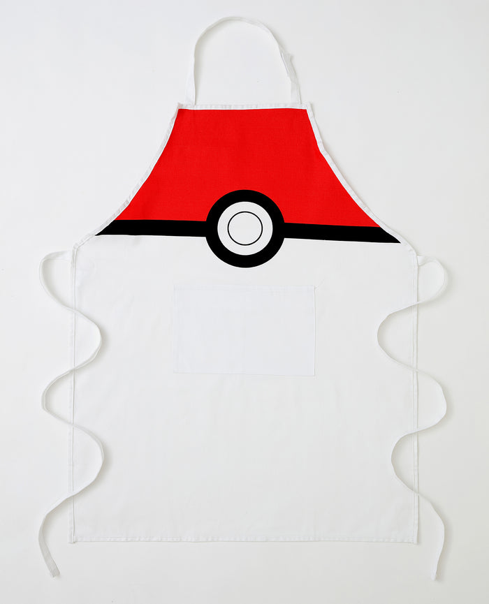 My Pokemon Cookbook Gift Set: Poke Ball Apron Edition