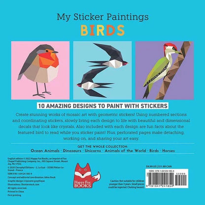 My Sticker Paintings Birds -  Sticker Activity Book