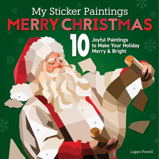 My Sticker Paintings Merry Christmas - Sticker Activity Book