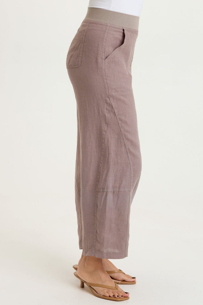 XCVI Nao Linen Barrel Crop