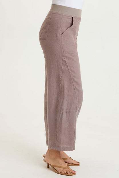XCVI Nao Linen Barrel Crop
