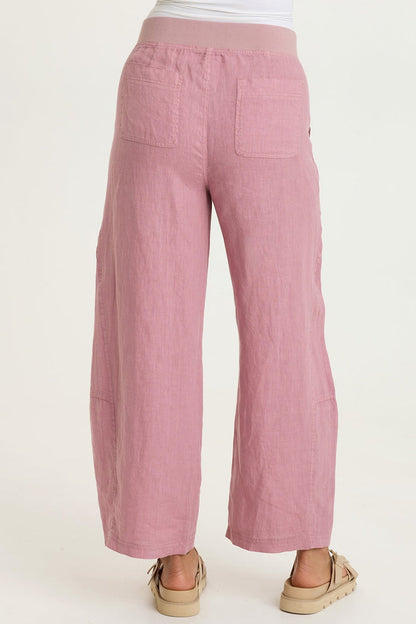 XCVI Nao Linen Barrel Crop