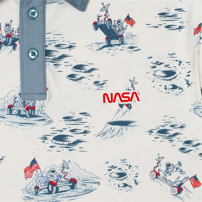 RSVLTS NASA Breakfast Balls All-Day Polo NASA "Moon Buggy (White)" – All Day Polo NASA "Moon Buggy (White)" – All Day Polo