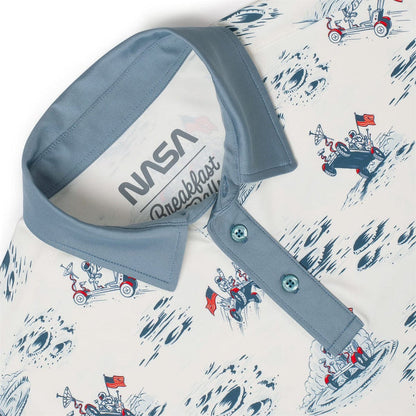 RSVLTS NASA Breakfast Balls All-Day Polo NASA "Moon Buggy (White)" – All Day Polo NASA "Moon Buggy (White)" – All Day Polo