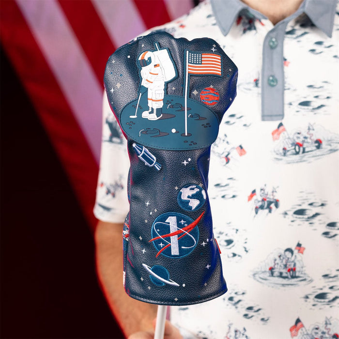 RSVLTS NASA Driver Headcover NASA "One Small Putt For Man" – Driver Headcover NASA "One Small Putt For Man" – Driver Headcover