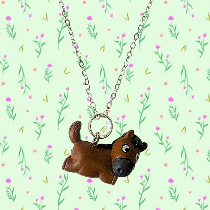 * Necklace: Bay Pony