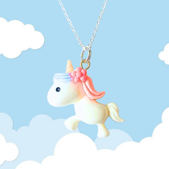 * Necklace: White Unicorn 🦄 NEW!