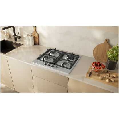 Neff T26GKH8N0 N50 60cm Stainless Steel Gas Hob