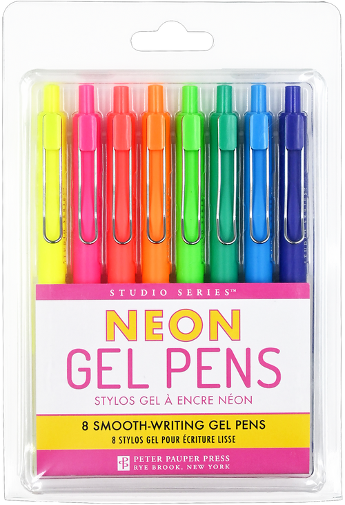 Neon Gel Pens