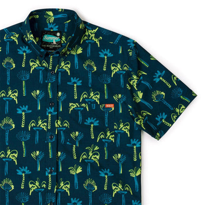 RSVLTS XS RSVLTS Short Sleeve Shirt Neon Palmies – KUNUFLEX Short Sleeve Shirt