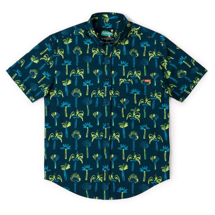RSVLTS RSVLTS Short Sleeve Shirt Neon Palmies – KUNUFLEX Short Sleeve Shirt
