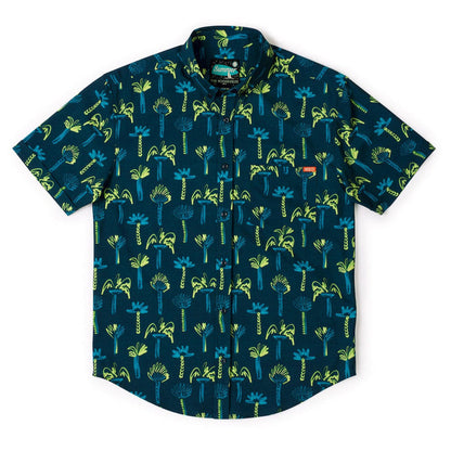 RSVLTS RSVLTS Short Sleeve Shirt Neon Palmies – KUNUFLEX Short Sleeve Shirt