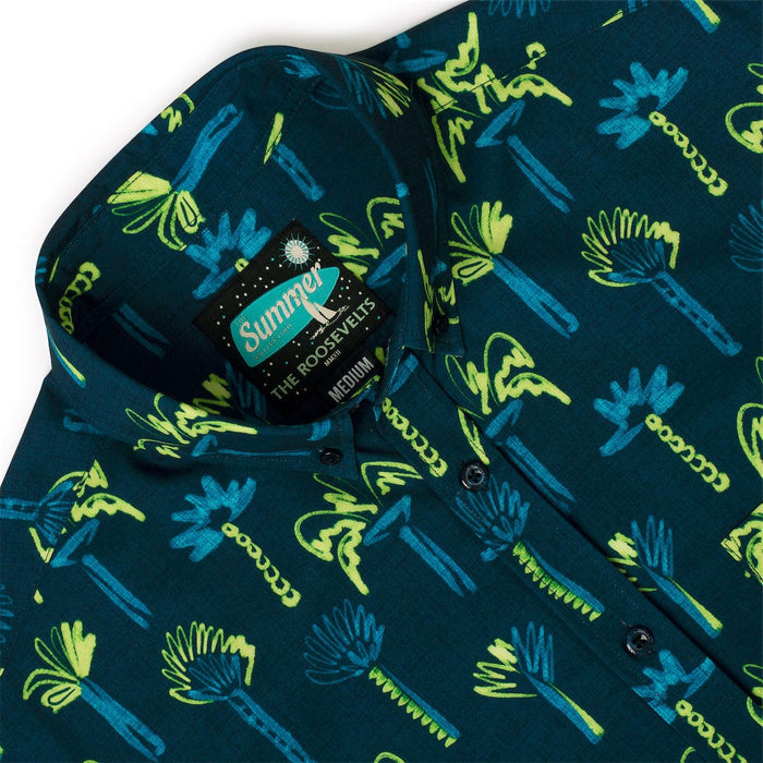 RSVLTS RSVLTS Short Sleeve Shirt Neon Palmies – KUNUFLEX Short Sleeve Shirt