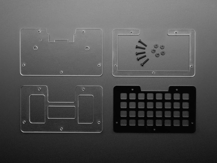 NeoTrellis M4 Acrylic Enclosure Kit [discontinued] by The Pi Hut - The Pi Hut