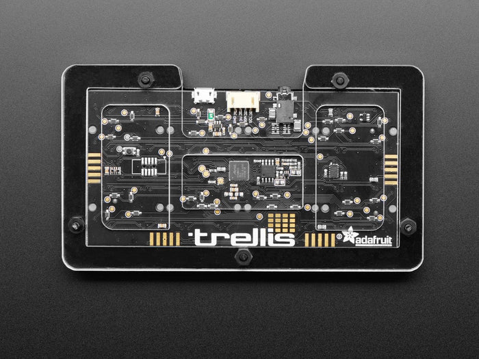 NeoTrellis M4 Acrylic Enclosure Kit [discontinued] by The Pi Hut - The Pi Hut