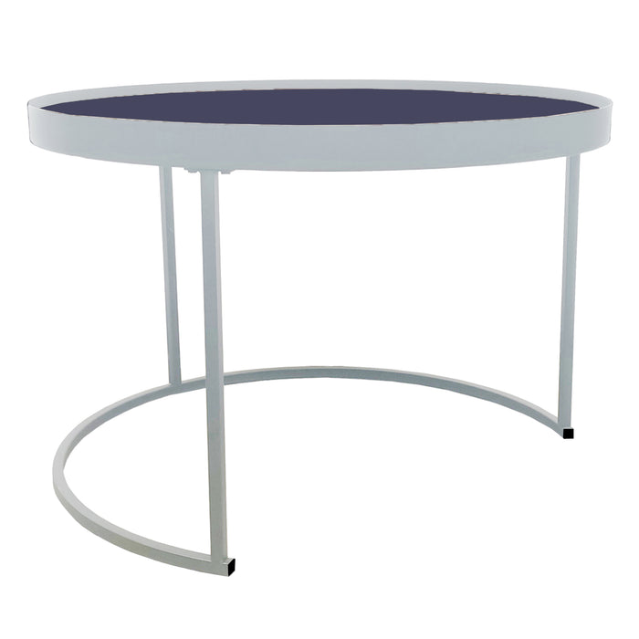 Nested Coffee Table Blue/White by Urban Style