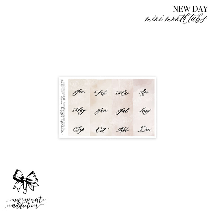 New Day Date Covers and Tabs