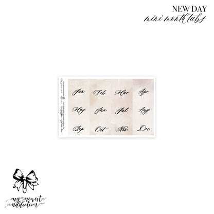 New Day Date Covers and Tabs
