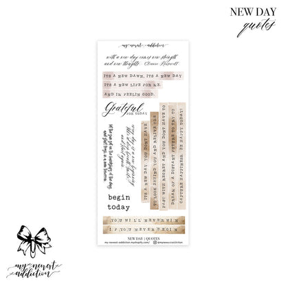 Quotes / Premium Matte