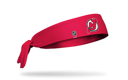 New Jersey Devils: Logo Red Flex Tie Headband - View 2