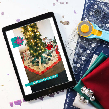 Next Year's Tree Skirt - Digital Download Pattern