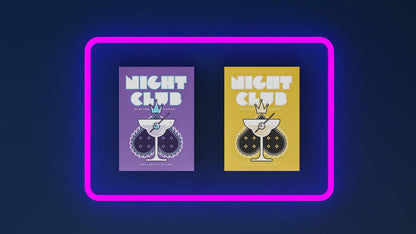 Nightclub UV Playing Cards by Riffle Shuffle Playing Card Company