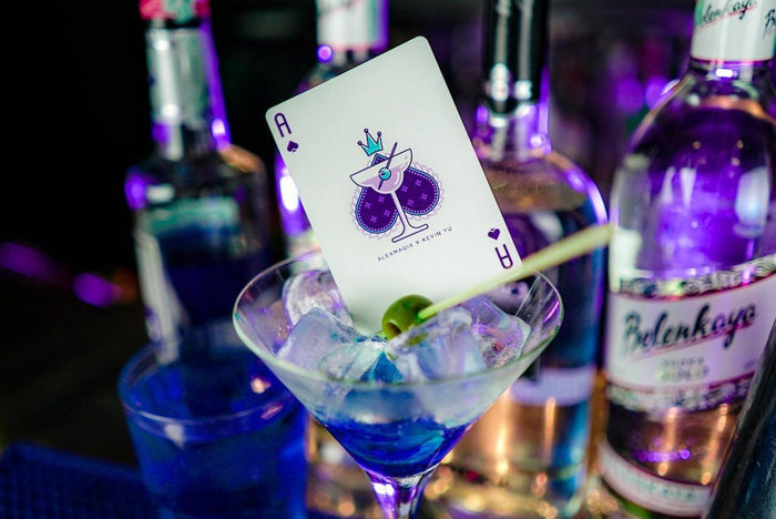 Nightclub UV Playing Cards by Riffle Shuffle Playing Card Company